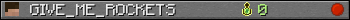 GIVE_ME_ROCKETS userbar 350x20