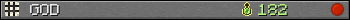 GOD userbar 350x20