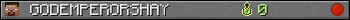 GODEMPERORSHAY userbar 350x20