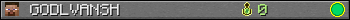 GODLVANSH userbar 350x20