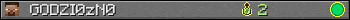 GODZI0zN0 userbar 350x20