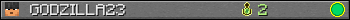 GODZILLA23 userbar 350x20