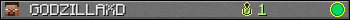 GODZILLAXD userbar 350x20