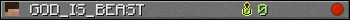 GOD_IS_BEAST userbar 350x20