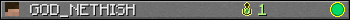 Benutzerleisten 350x20 für GOD_NETHISH