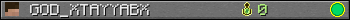 GOD_XTAYYABX userbar 350x20