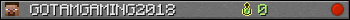 GOTAMGAMING2018 userbar 350x20