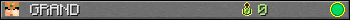 GRAND userbar 350x20