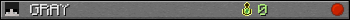 GRAY userbar 350x20