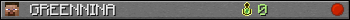 GREENNINA userbar 350x20