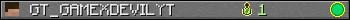 GT_GAMEXDEVILYT userbar 350x20