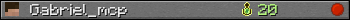 Gabriel_mcp userbar 350x20