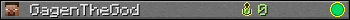 GagenTheGod userbar 350x20