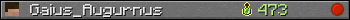 Gaius_Augurnus userbar 350x20