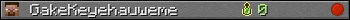 GakeKeyehauweme userbar 350x20
