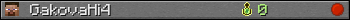 GakovaHi4 userbar 350x20