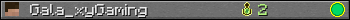 Gala_xyGaming userbar 350x20