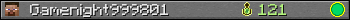 Gamenight999801 userbar 350x20