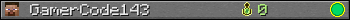 GamerCode143 userbar 350x20