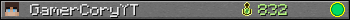 GamerCoryYT userbar 350x20