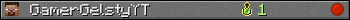 GamerGelstyYT userbar 350x20