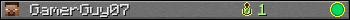 GamerGuy07 userbar 350x20