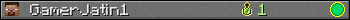 GamerJatin1 userbar 350x20