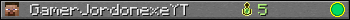 GamerJordonexeYT userbar 350x20