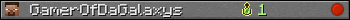 GamerOfDaGalaxys userbar 350x20