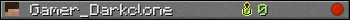 Gamer_Darkclone userbar 350x20