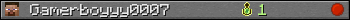 Gamerboyyy0007 userbar 350x20