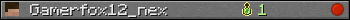 Gamerfox12_nex userbar 350x20