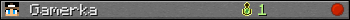 Gamerka userbar 350x20