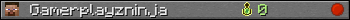 Gamerplayzninja userbar 350x20