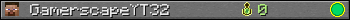 GamerscapeYT32 userbar 350x20