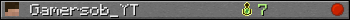 Gamersob_YT userbar 350x20