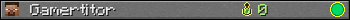 Gamertitor userbar 350x20