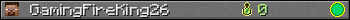 Юзербар 350x20 для GamingFireKing26
