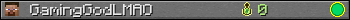 GamingGodLMAO userbar 350x20