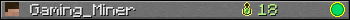 Юзербар 350x20 для Gaming_Miner