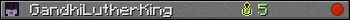 GandhiLutherKing userbar 350x20