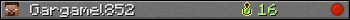 Gargamel852 userbar 350x20