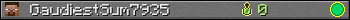 GaudiestSum7935 userbar 350x20