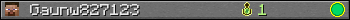 Gaunw827123 userbar 350x20