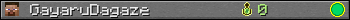 GayaruDagaze userbar 350x20