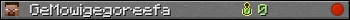 GeMowigegoreefa userbar 350x20