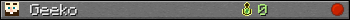 Geeko userbar 350x20