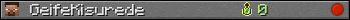 GeifeKisurede userbar 350x20