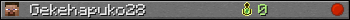 Gekehapuko28 userbar 350x20