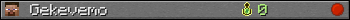 Gekevemo userbar 350x20